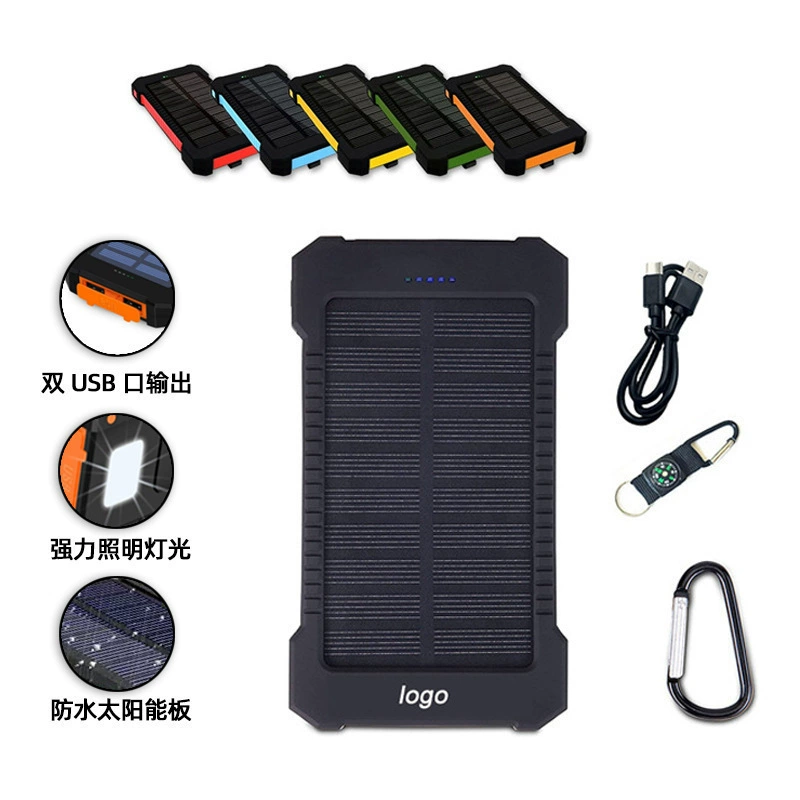 Customizable Solar Power Bank with Full Accessories Kit