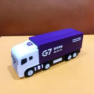 G7 Network Freight moldeado personalizado PVC camión shaepd power bank 5200 mAh