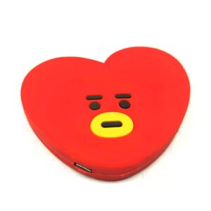Creative Cartoon Heart-Shaped Wireless Charging Pad
