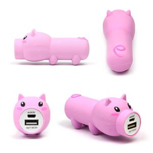 Mini Piggy PVC Power Bank 2600mAh