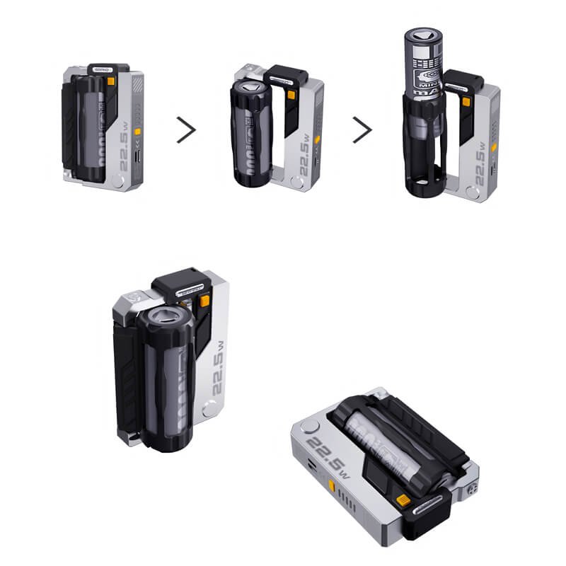 Tactical Energy Module Power Bank – Fast Charge & Detachable Battery
