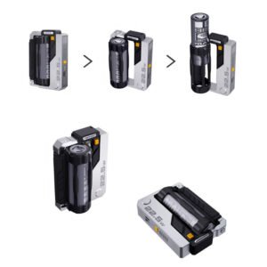Mecha Series Quick-Swap Power Bank - Cyber Tactical Design