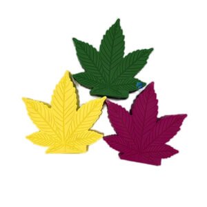 power bank con forma de hoja de colores