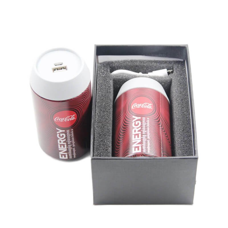 PVC Soda Bottle Power Bank for Branding
