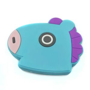 Lindo Power Bank de PVC con forma de poni - Cargador portátil personalizado