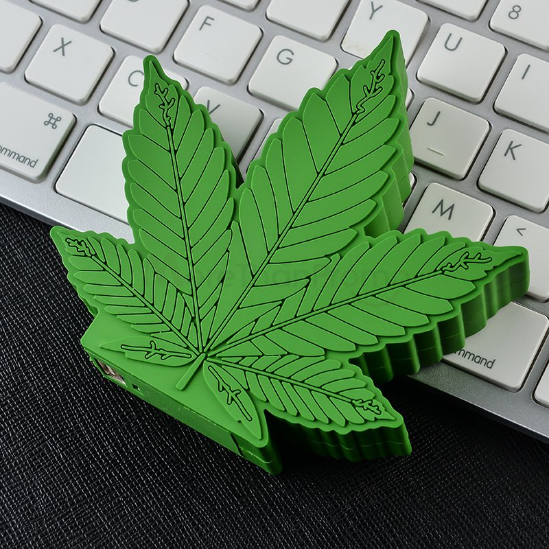 green leaf power bank