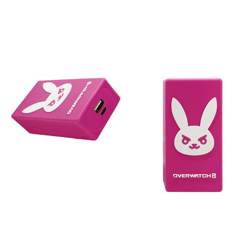 Anime-Style PVC Power Bank - Compact 18650 Battery with 5V1A Output
