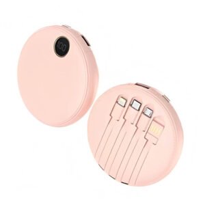 Round Shape Power bank With LED Display