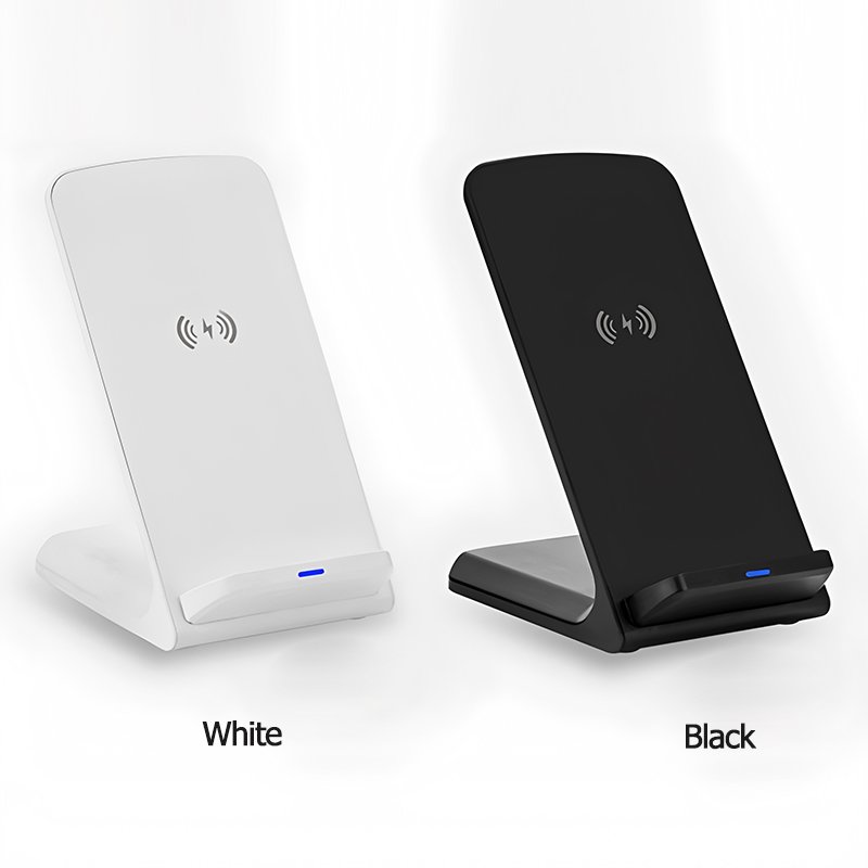 standing table power bank white and black