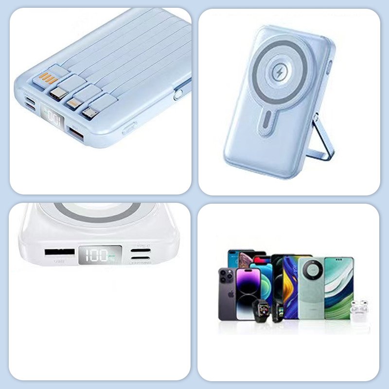 cargador magsafe poetable con soporte
