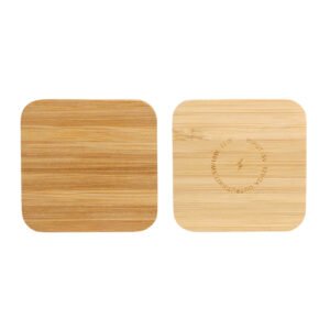 Square Wooden Wireless Charger