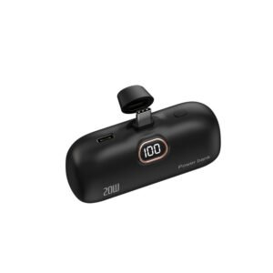 5000mAh Pocket Capsule Power Bank With LED Display