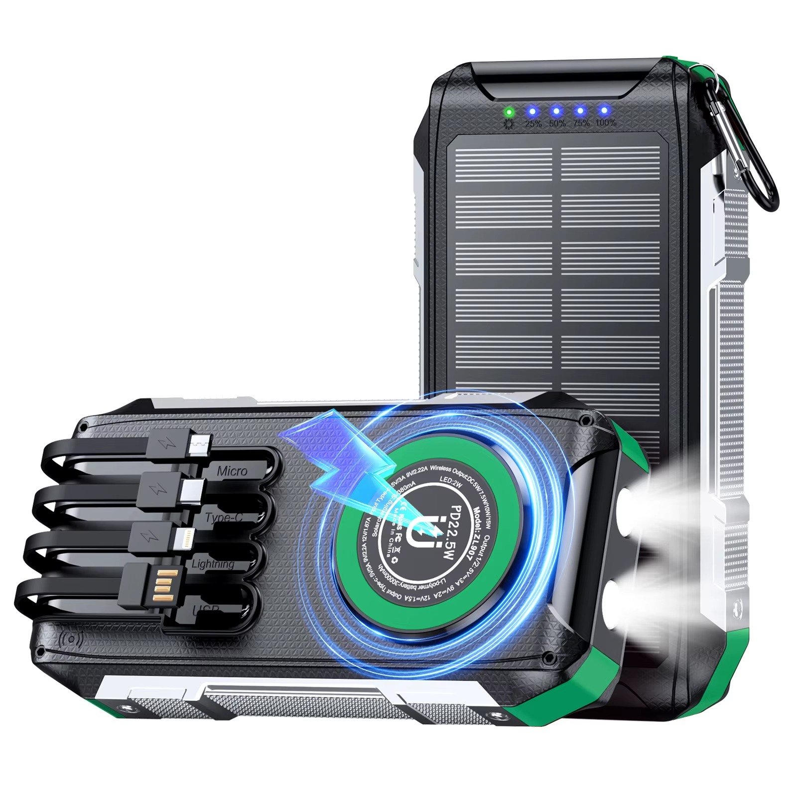 solar power bank for cell phone