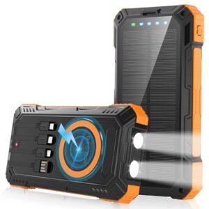 20000mAh Outdoor Multi-Port Power Bank Wireless Charging