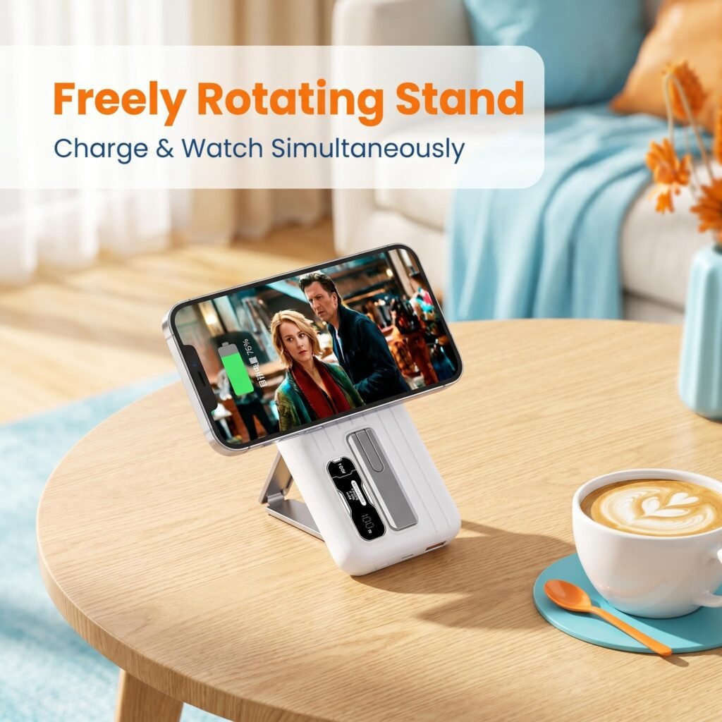 CHA-01 Hands-Free Video Watching with Rotatable Stand