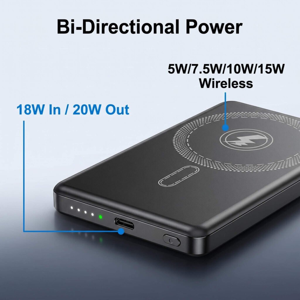 MAG17-Bi-Directional Charging 18W In 20W Out