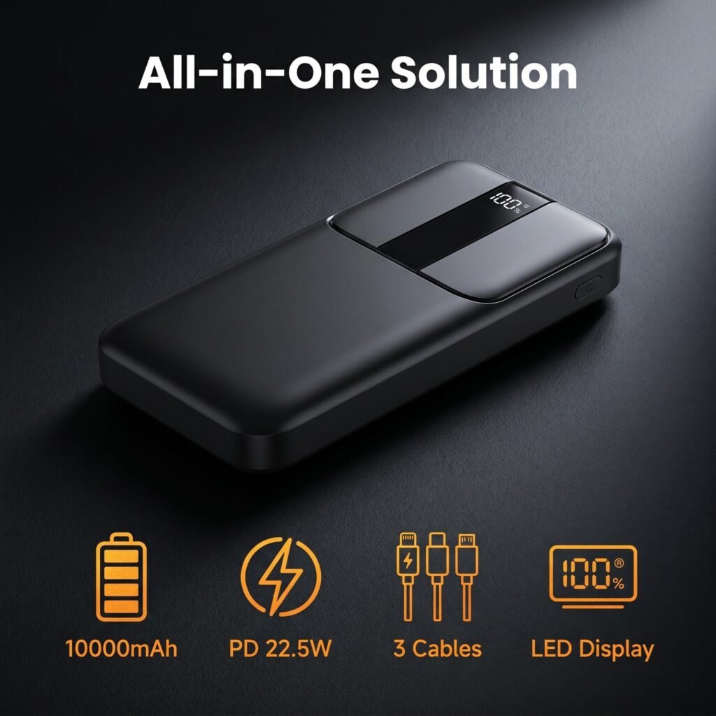 YSK10 All In One Portable Charger